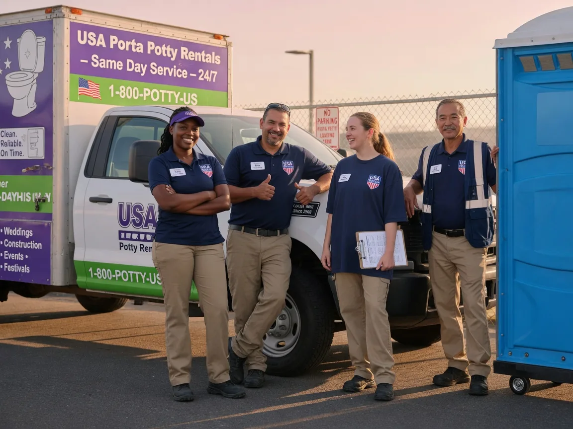 Porta Potty Rental company in Nanty Glo, PA