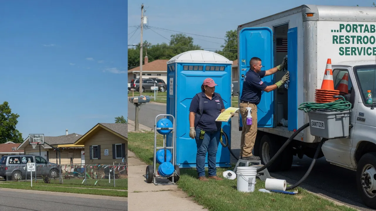 Portable Toilet Rental in Nanty Glo, PA near me